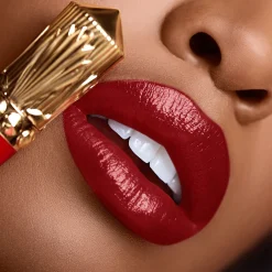 Rouge Stiletto Glossy Shine^Christian Louboutin Fashion
