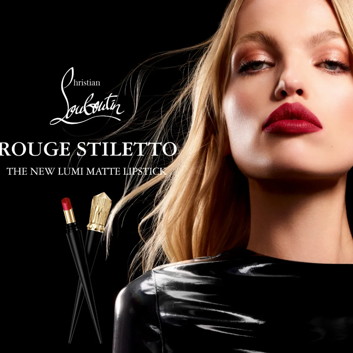Rouge Stiletto Lumi Matte^Christian Louboutin Cheap